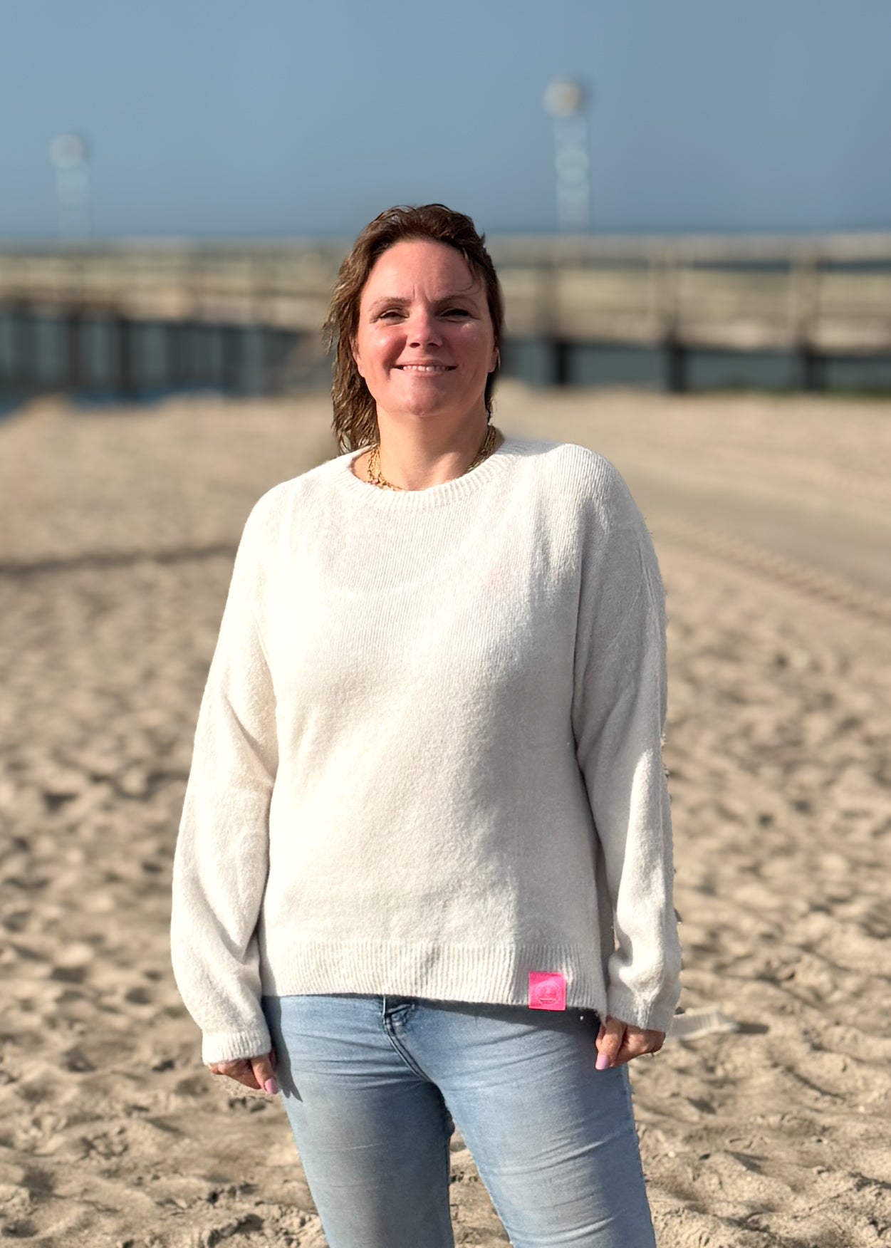 Feinstrickpulli mit Alpaka