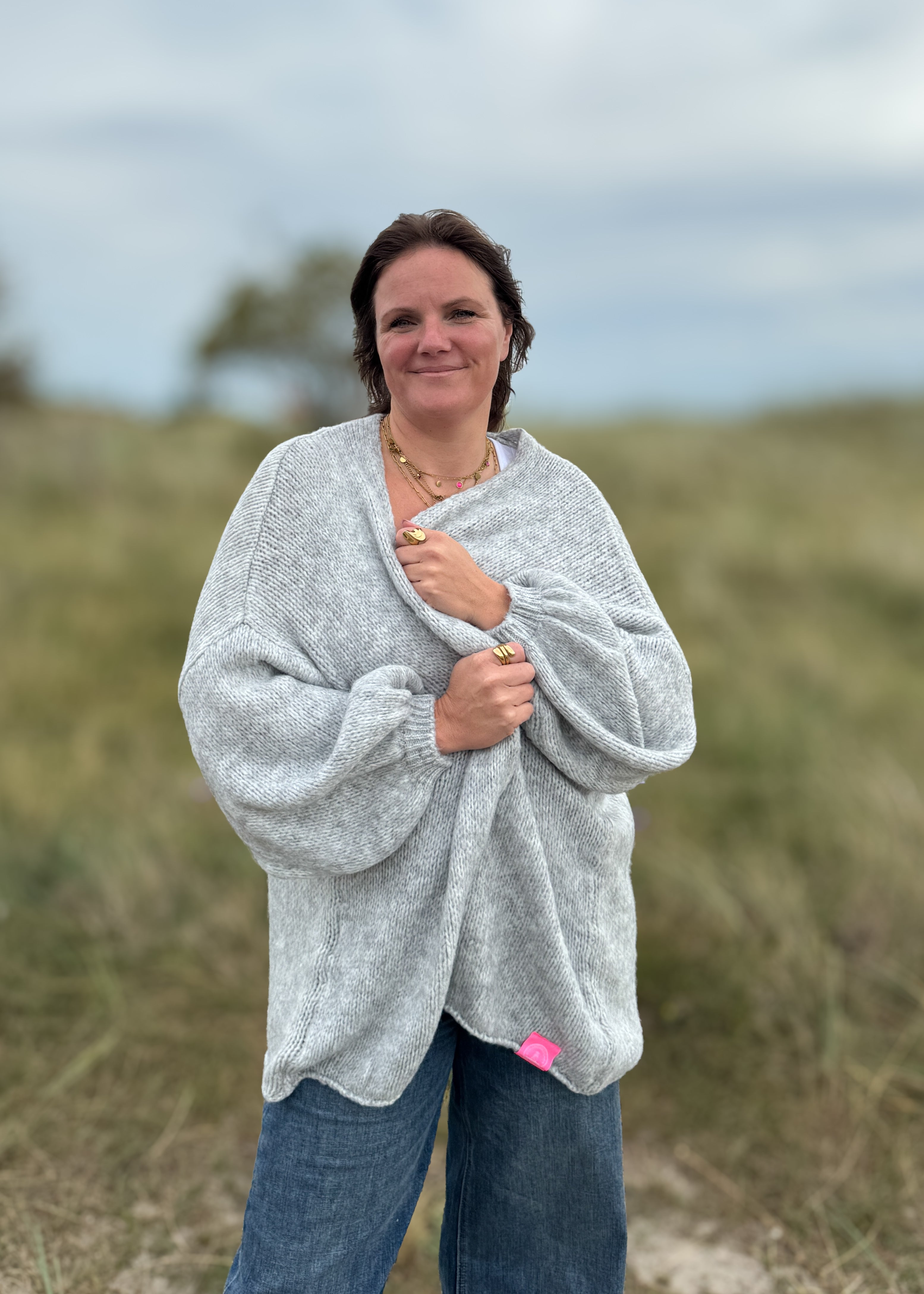 Strickjacke COPENHAGEN, unifarben