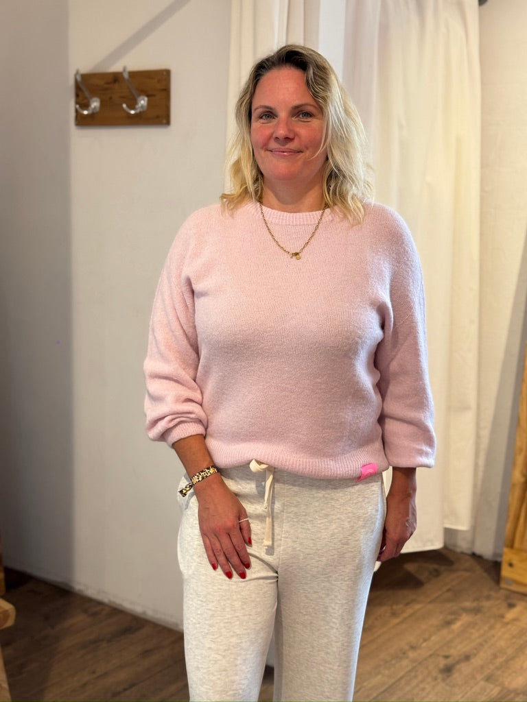 Feinstrickpulli mit Alpaka
