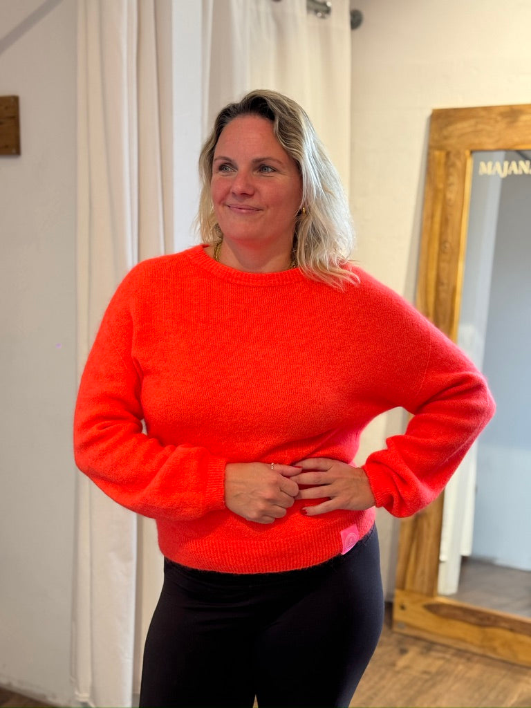 Feinstrickpulli mit Alpaka