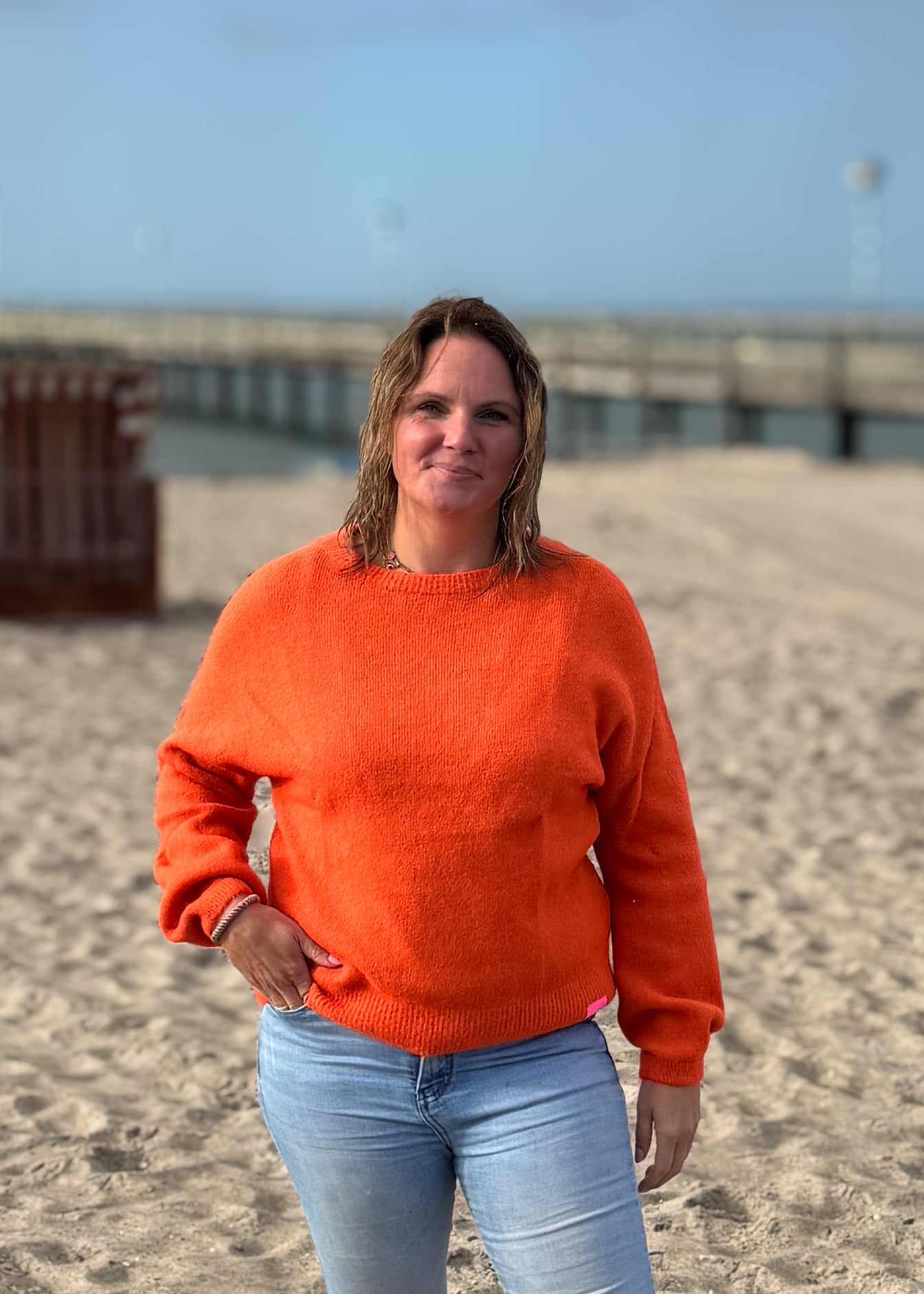 Feinstrickpulli mit Alpaka