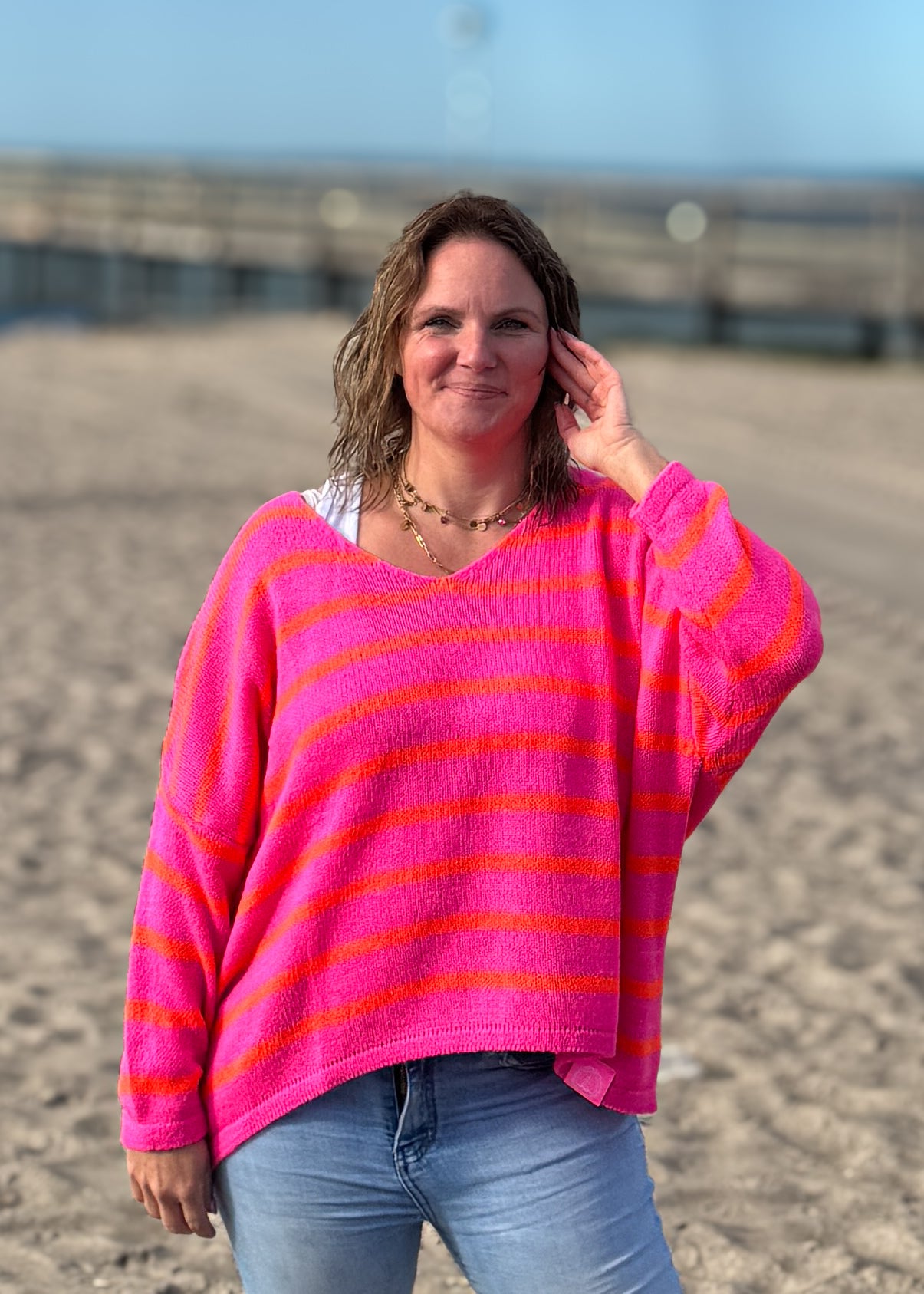 Oversize Strickpulli LUZERN