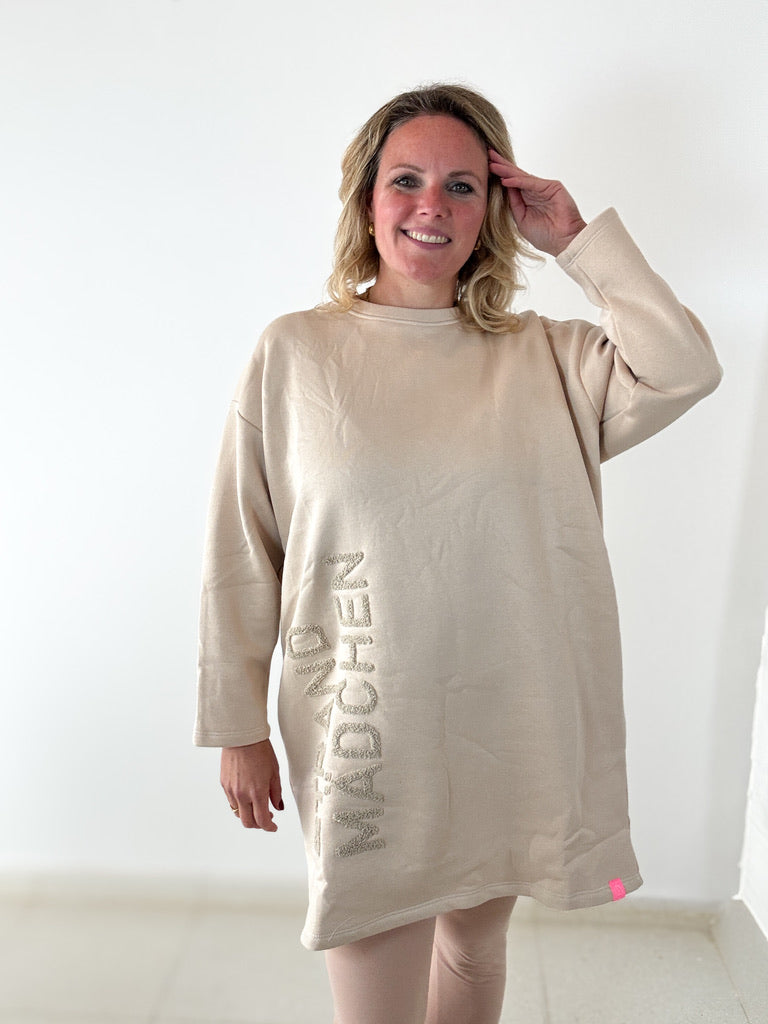 Sweat-Kleid STRANDMÄDCHEN