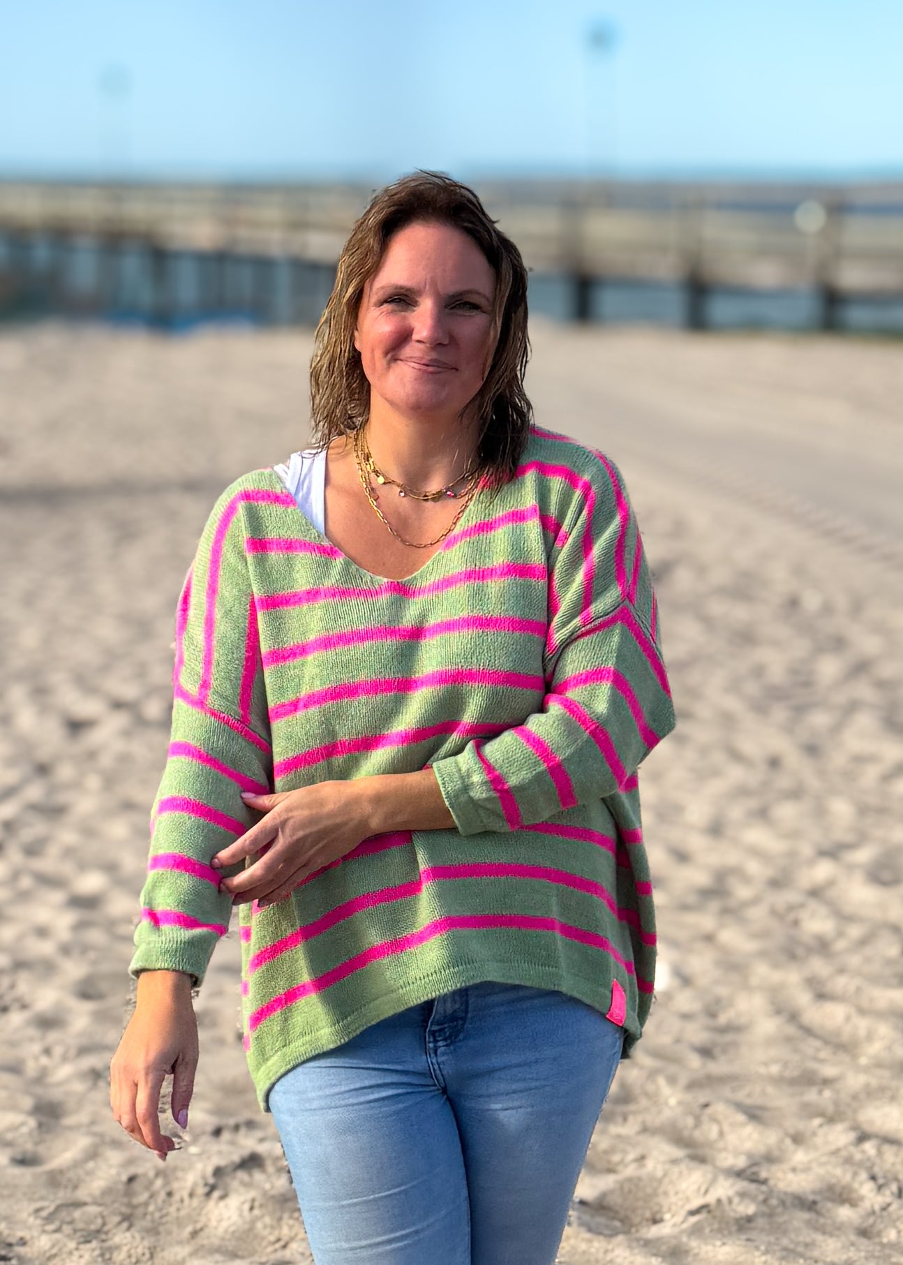 Oversize Strickpulli LUZERN
