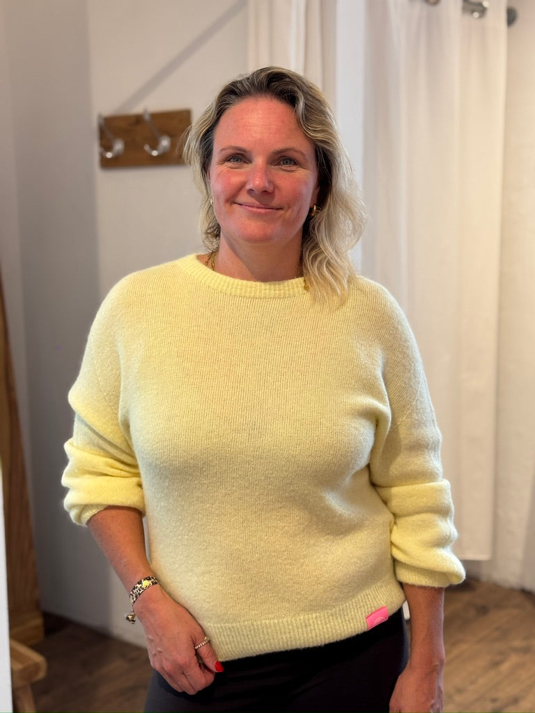 Feinstrickpulli mit Alpaka