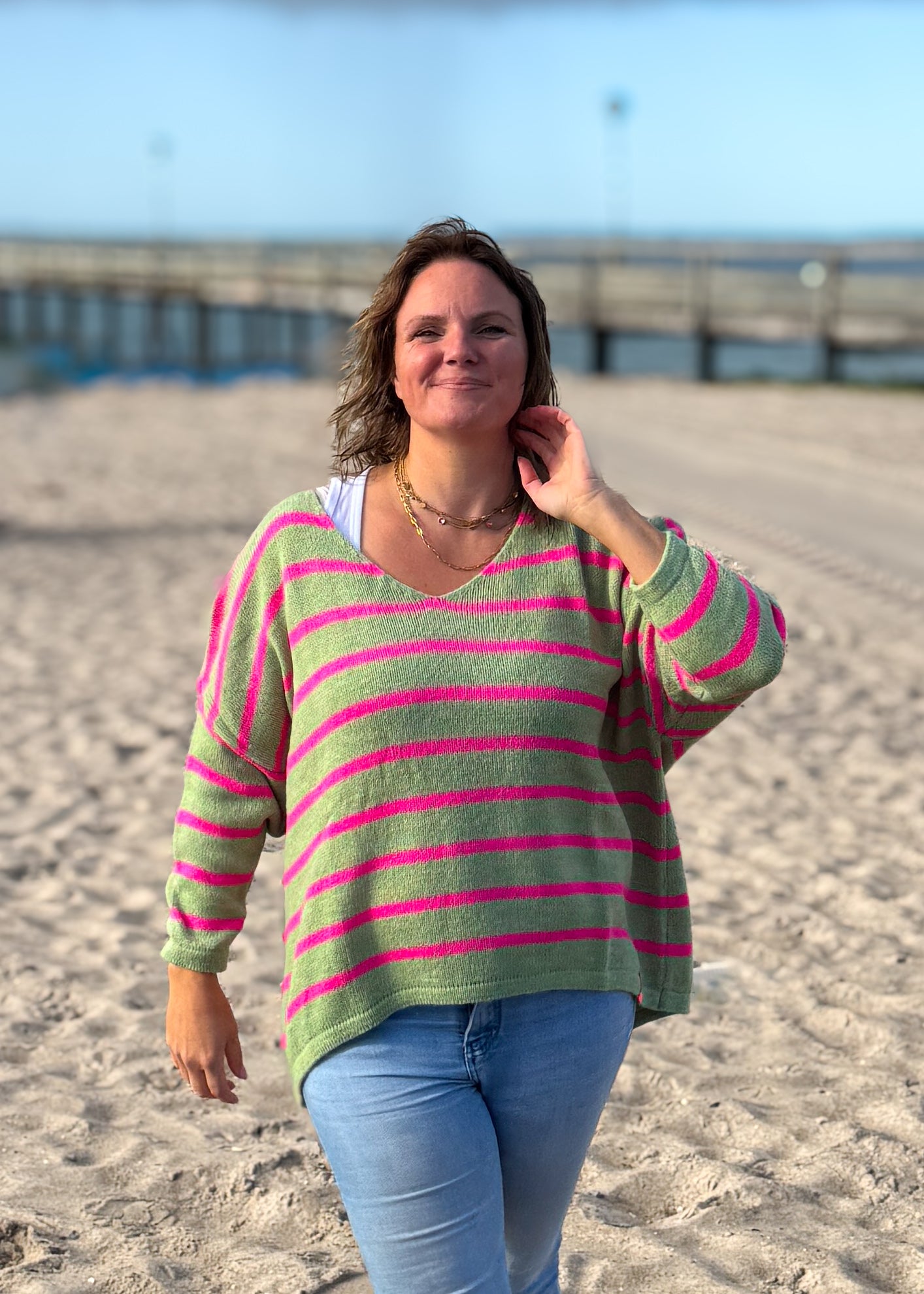 Oversize Strickpulli LUZERN