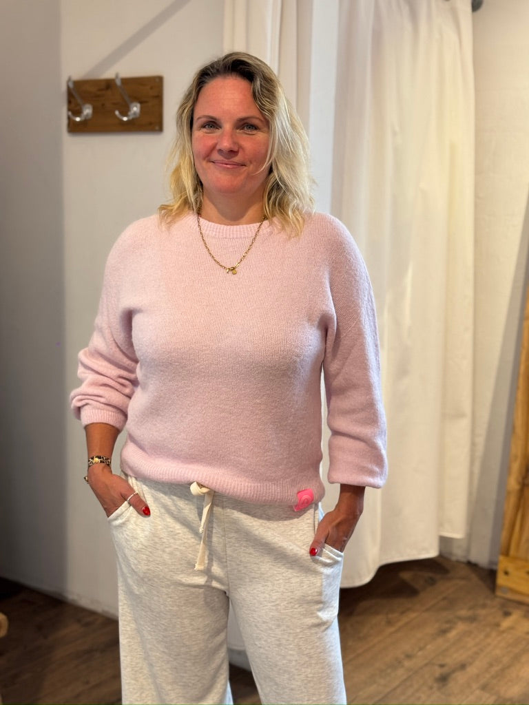 Feinstrickpulli mit Alpaka
