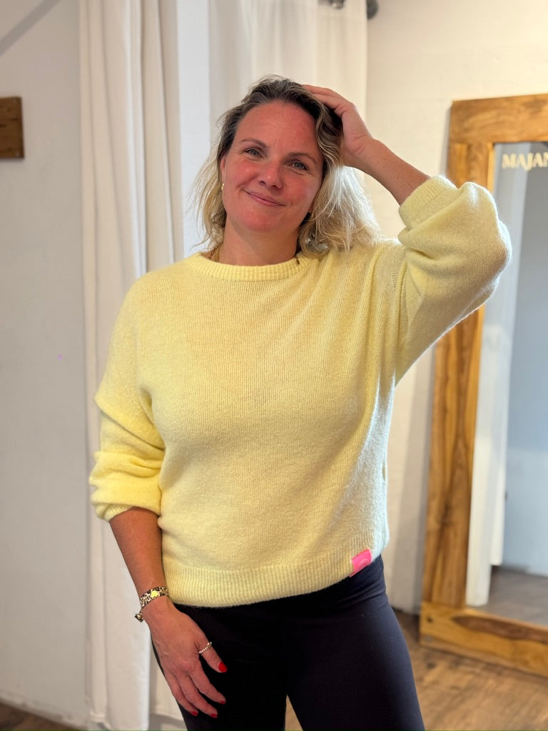 Feinstrickpulli mit Alpaka