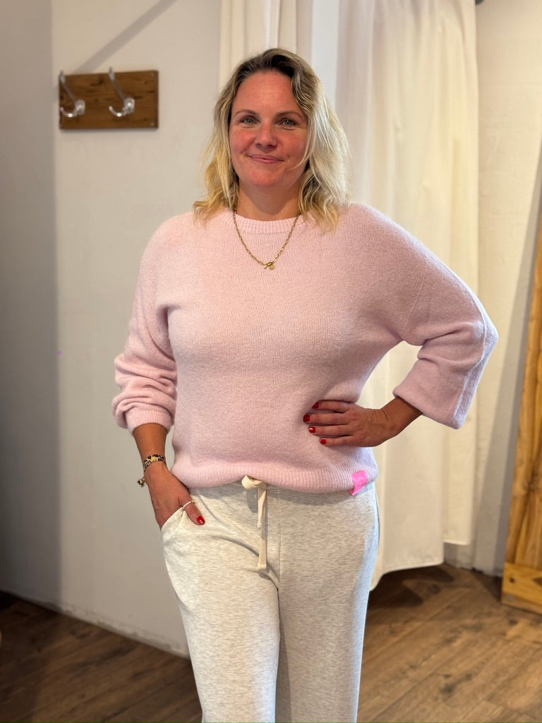 Feinstrickpulli mit Alpaka