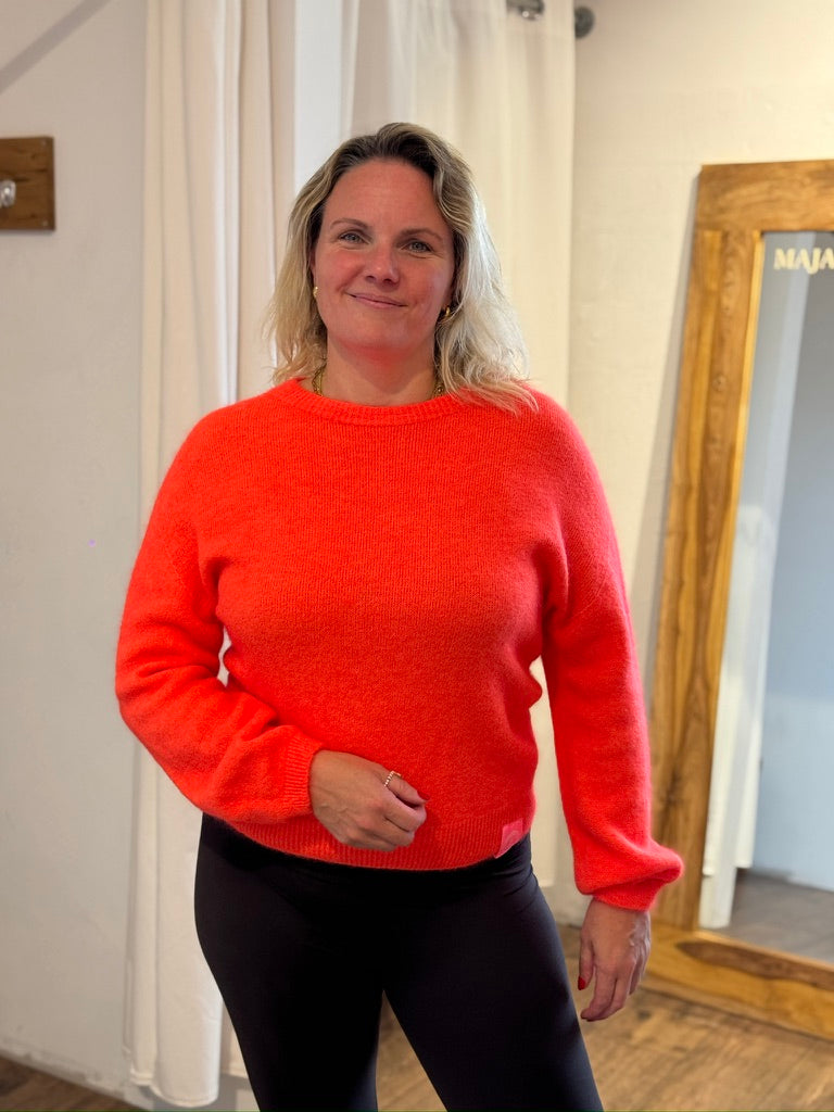 Feinstrickpulli mit Alpaka
