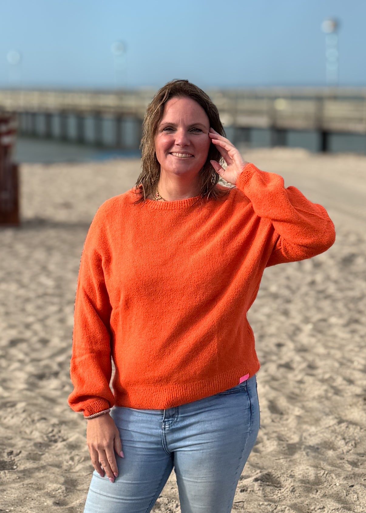 Feinstrickpulli mit Alpaka
