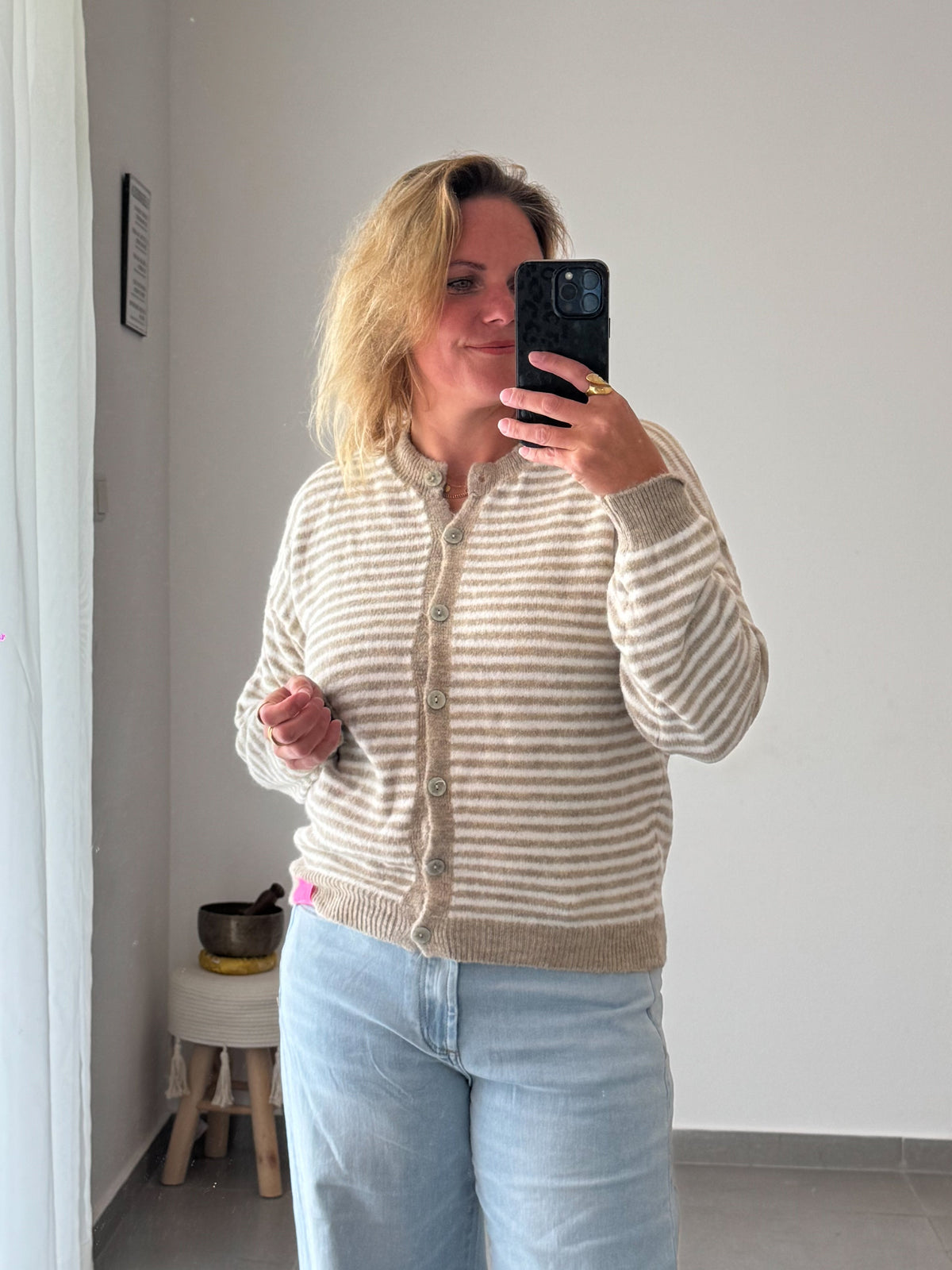 Strickjacke STRIPES
