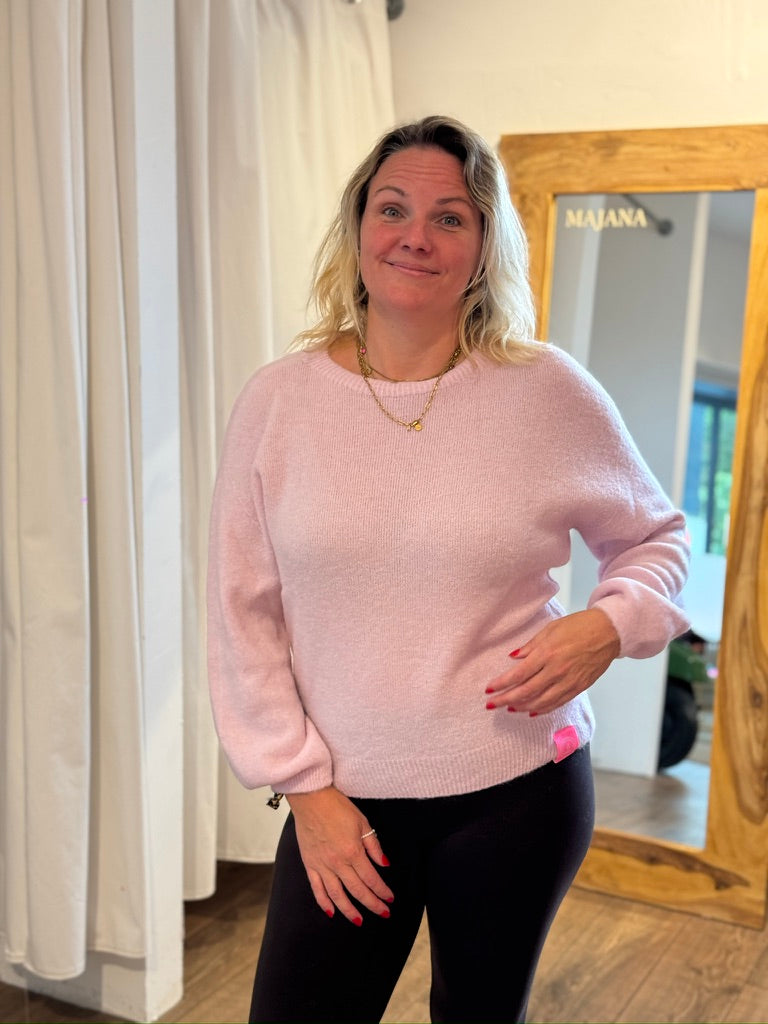 Feinstrickpulli mit Alpaka