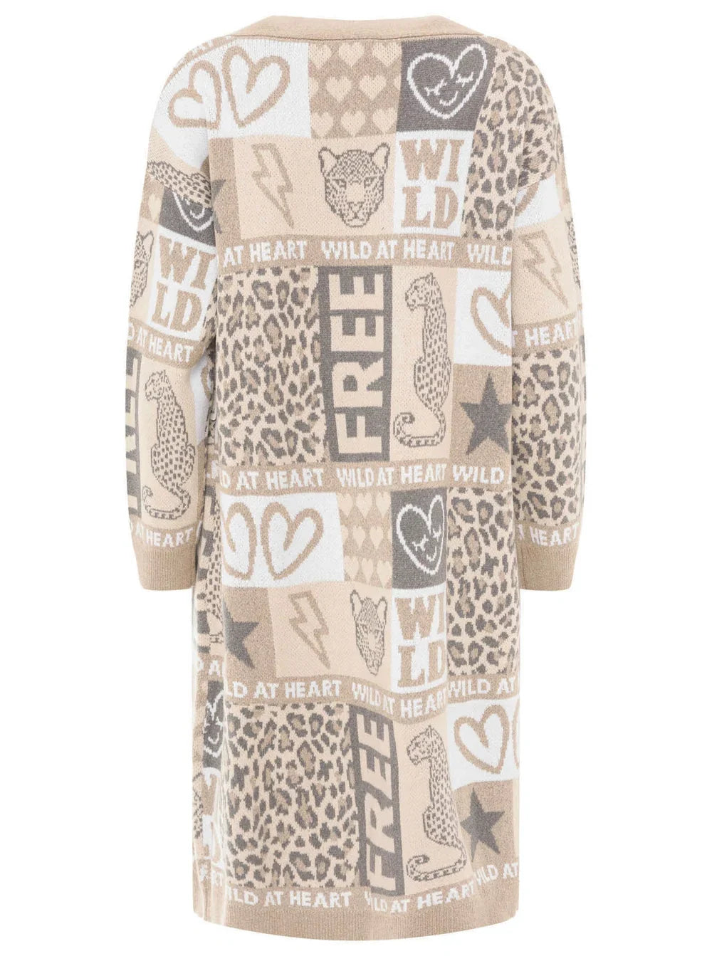 Zwillingsherz Long Cardigan WILD