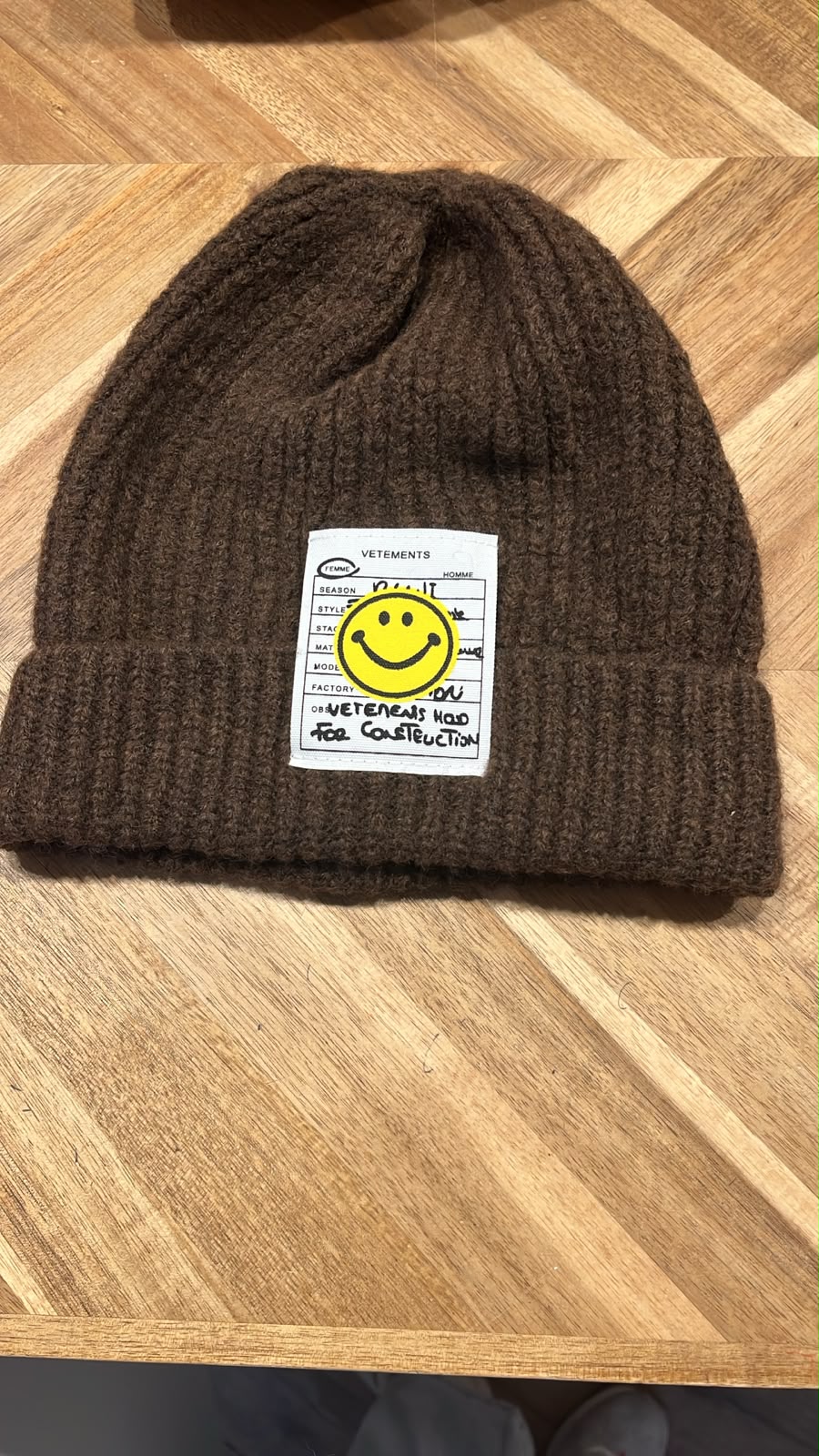 Strickmütze SMILE