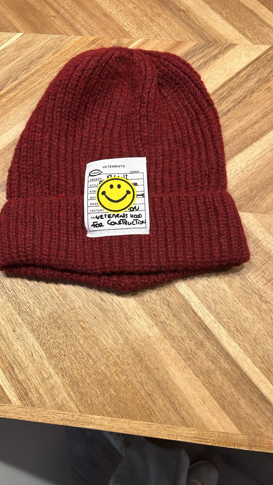 Strickmütze SMILE