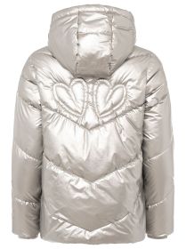 Zwillingsherz Steppjacke kurz