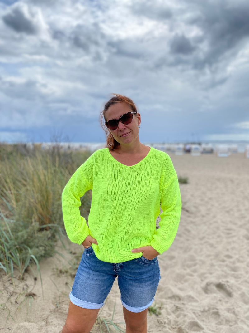 Klassischer Strickpulli AMRUM