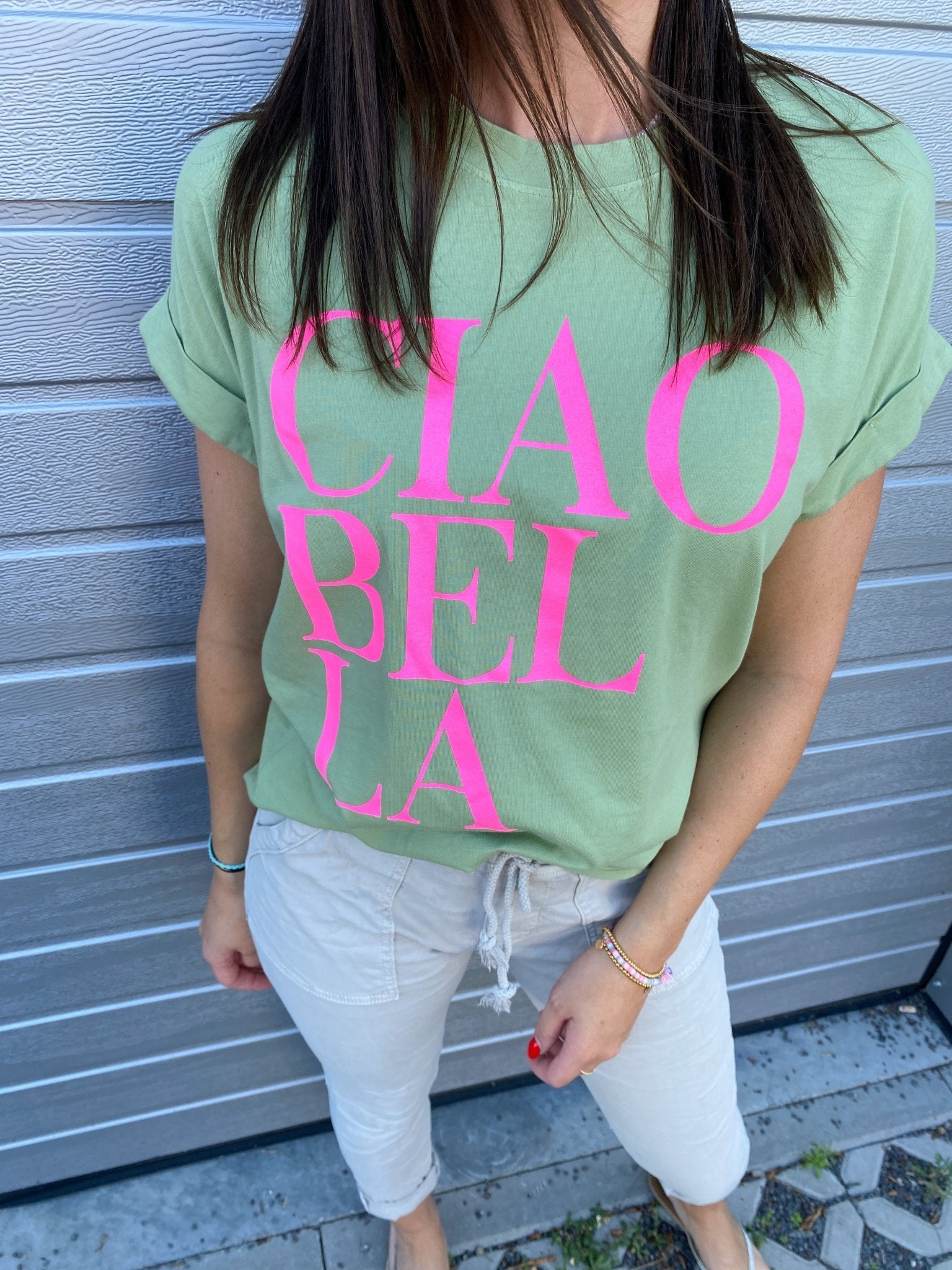 T-Shirt CIAO BELLA - Strandmädchen