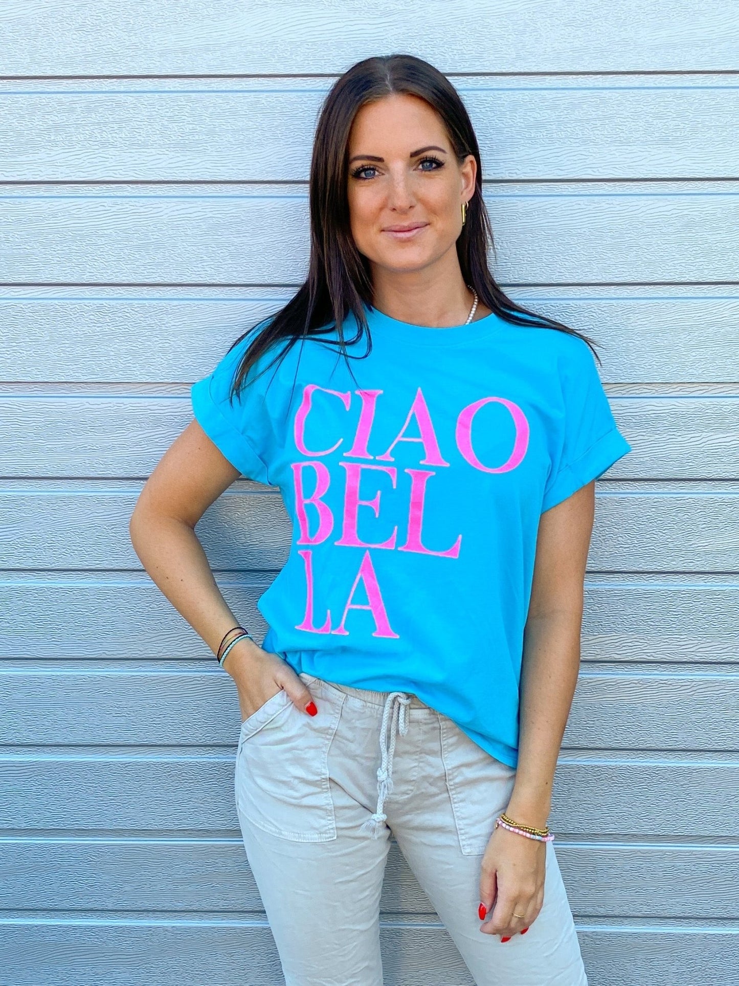 T-Shirt CIAO BELLA - Strandmädchen