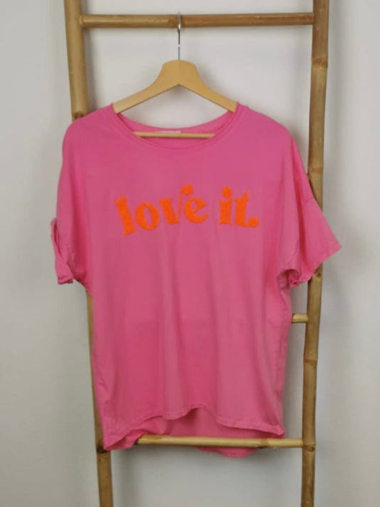 T-Shirt LOVE IT - Strandmädchen